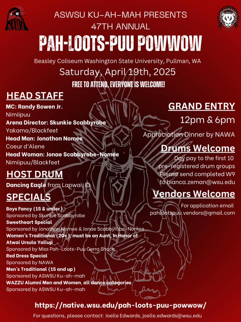48th Annual ASWSU Pah-Loots-Puu Pow Wow 2026